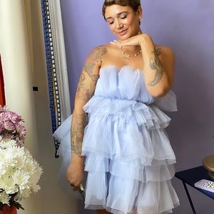 Tulle mini dress